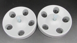 Hoover FH50150 Power Scrub Deluxe Rear Wheels Set with Bolts